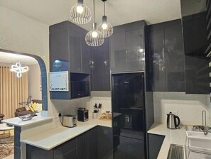 Microwave, oven, stovetop