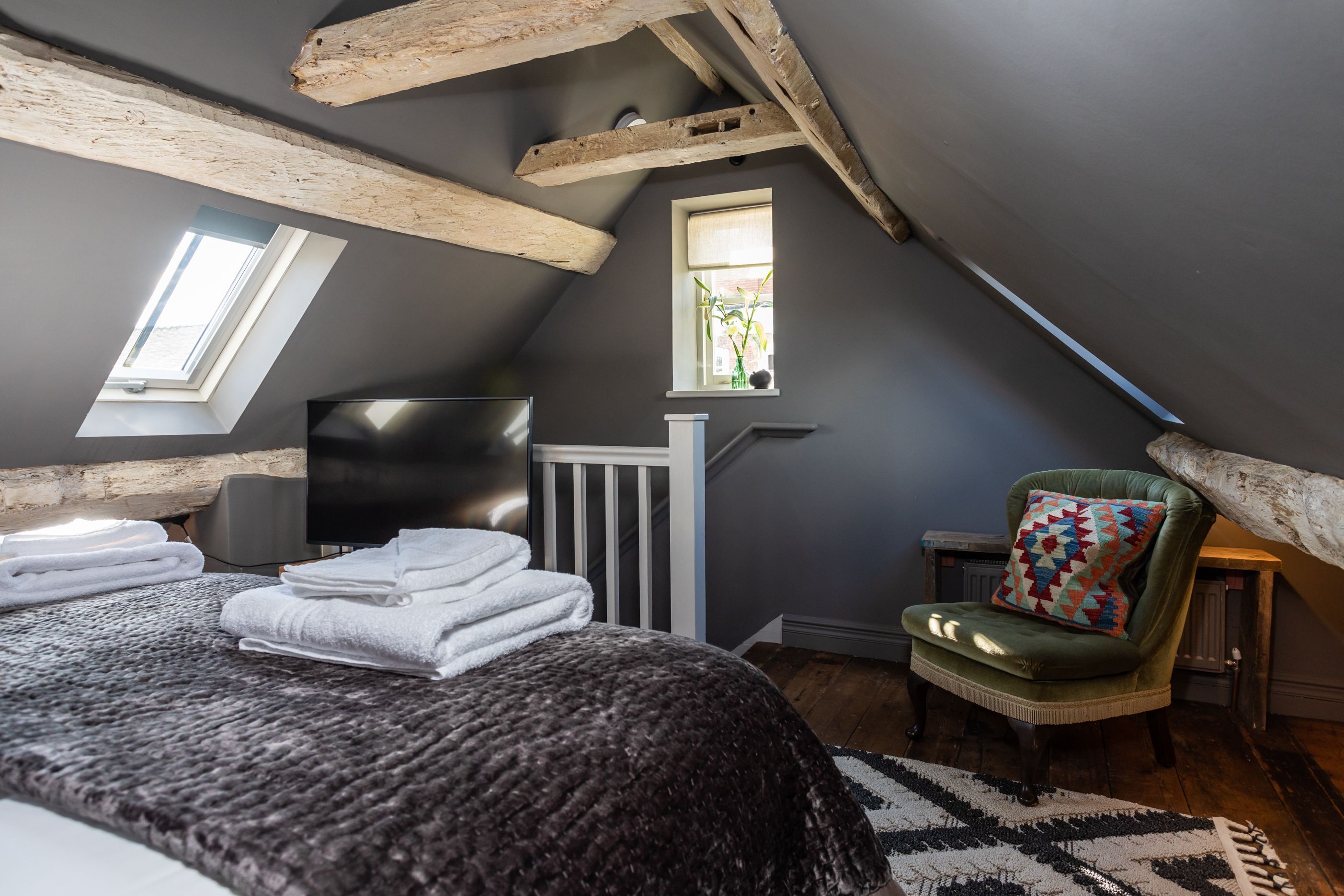 TV in the Boutique Bedroom