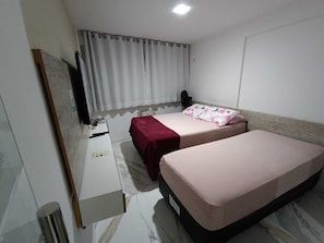 1 chambre, fer et planche à repasser, Wi-Fi, draps fournis