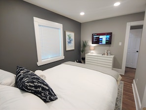 3 chambres, fer et planche à repasser, Wi-Fi gratuit, draps fournis