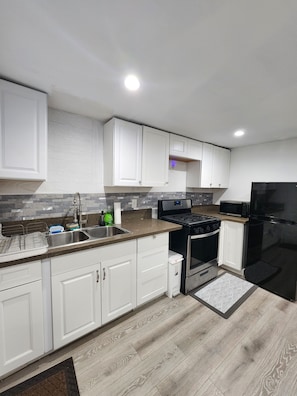 Microwave, stovetop