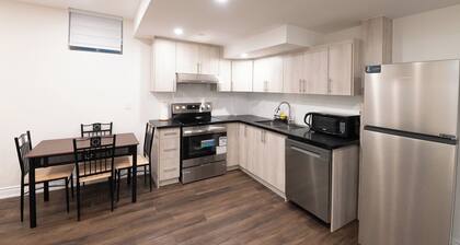 Serene 2-bedroom Basement apartment with AC in Oakville