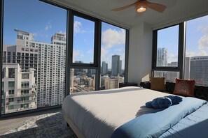 2 bedrooms, iron/ironing board, travel crib, WiFi