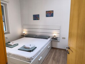 2 Schlafzimmer, WLAN, Bettwäsche
