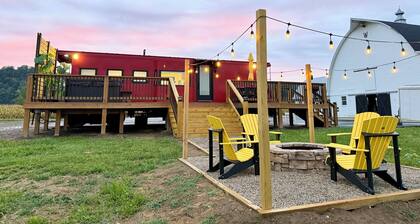 Caboose Tiny Home in Frazier’s Bottom, WV