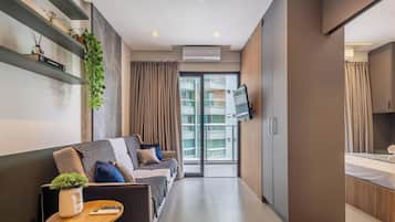 Eenvoudig appartement | 1 slaapkamer, gratis wifi