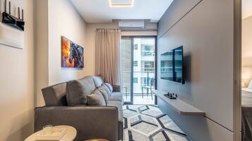 Apartamento básico | Área de estar