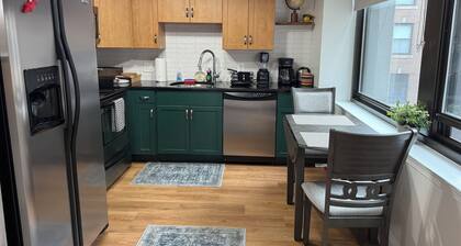 Cozy 1-bedroom condo with AC,fitness room in welcoming Philadelphia/WITH PARKING