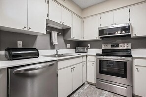 Microwave, oven, dishwasher