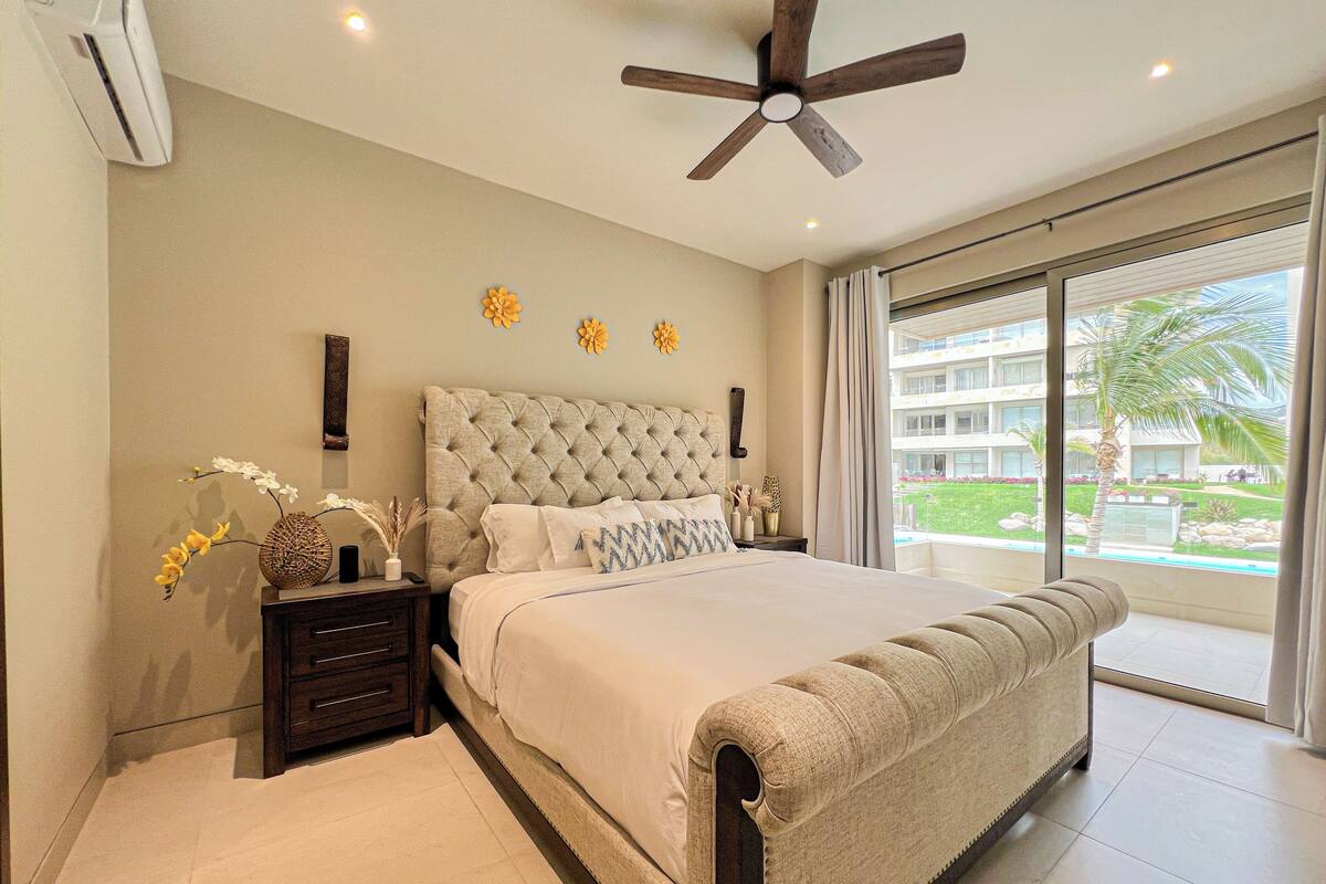 Apartment, 3 Bedrooms, Pool View | In-room safe, iron/ironing board, free WiFi, bed sheets