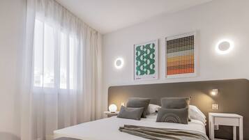 2 dormitorios y ropa de cama