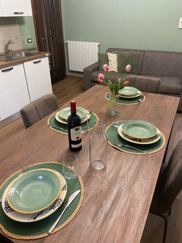 65 sqm house inside villa with garden