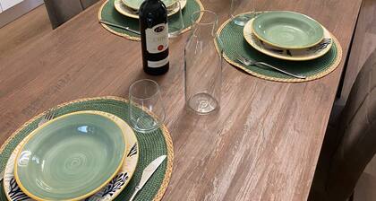 65 sqm house inside villa with garden