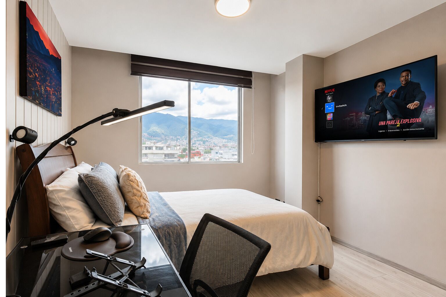 1 bedroom, desk, iron/ironing board, free WiFi