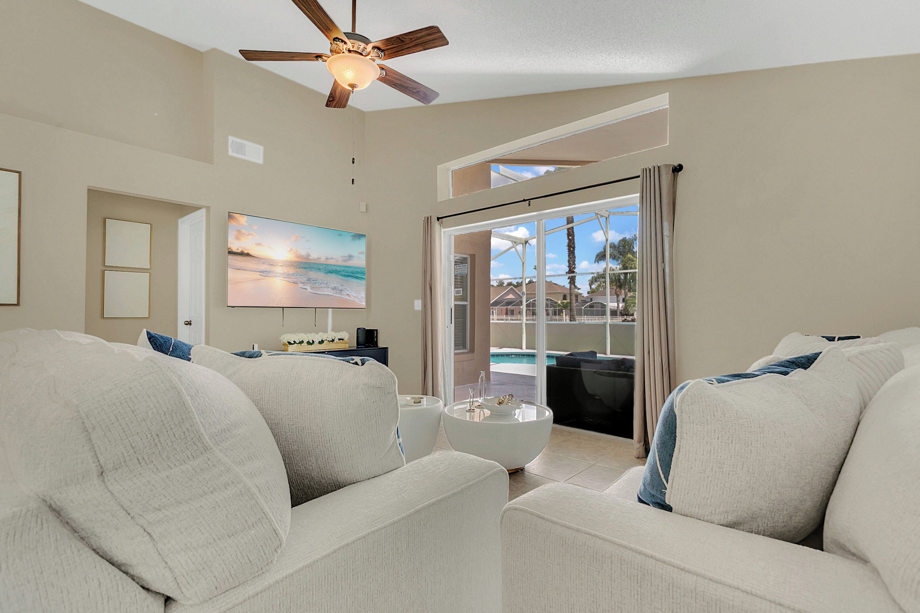 Smart-tv en een stereo