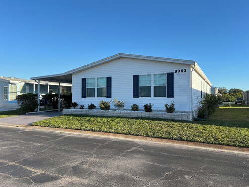 Vibrant Active Adult 55+ community w/clubhouse, pool w/hot tub, fitness room.