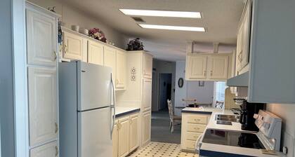 Vibrant Active Adult 55+ community w/clubhouse, pool w/hot tub, fitness room.
