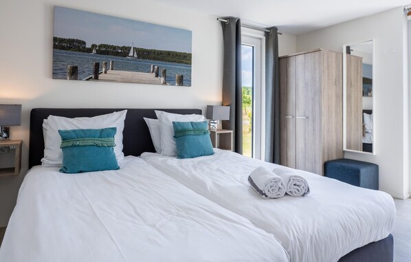 4 chambres, accès au Wi-Fi (inclus), literie fournie