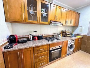 Microwave, oven, stovetop