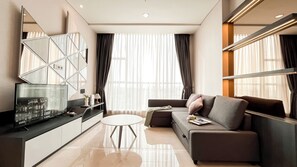 Standard Apartment | Living area - Exclusive And Homey 1Br Four Winds Apartment (Jakarta)