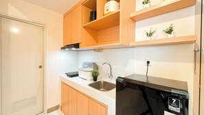 Apartamento standard | Cozinha privada | Cooktop