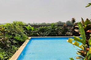 Outdoor pool - Basic Studio Room Apartment At Tuscany Residence (South Tangerang)