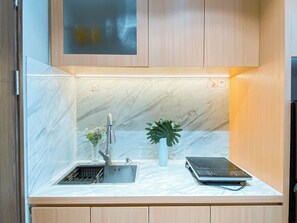 Standard Apartment | Private kitchen - Studio Near Sicc At Royal Sentul Park Apartment (Bogor)