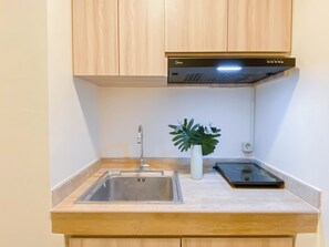 Standard Apartment | Private kitchen - Simple Style 3Br Apartment At Meikarta (Cikarang)