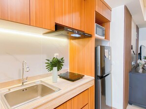Standard Apartment | Private kitchen - Modern Touch 2Br Apartment At Meikarta (Cikarang)