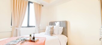 Soft Scandinavian 3Br At Meikarta Apartment