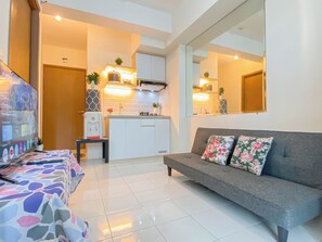 Apartamento standard | Área de estar