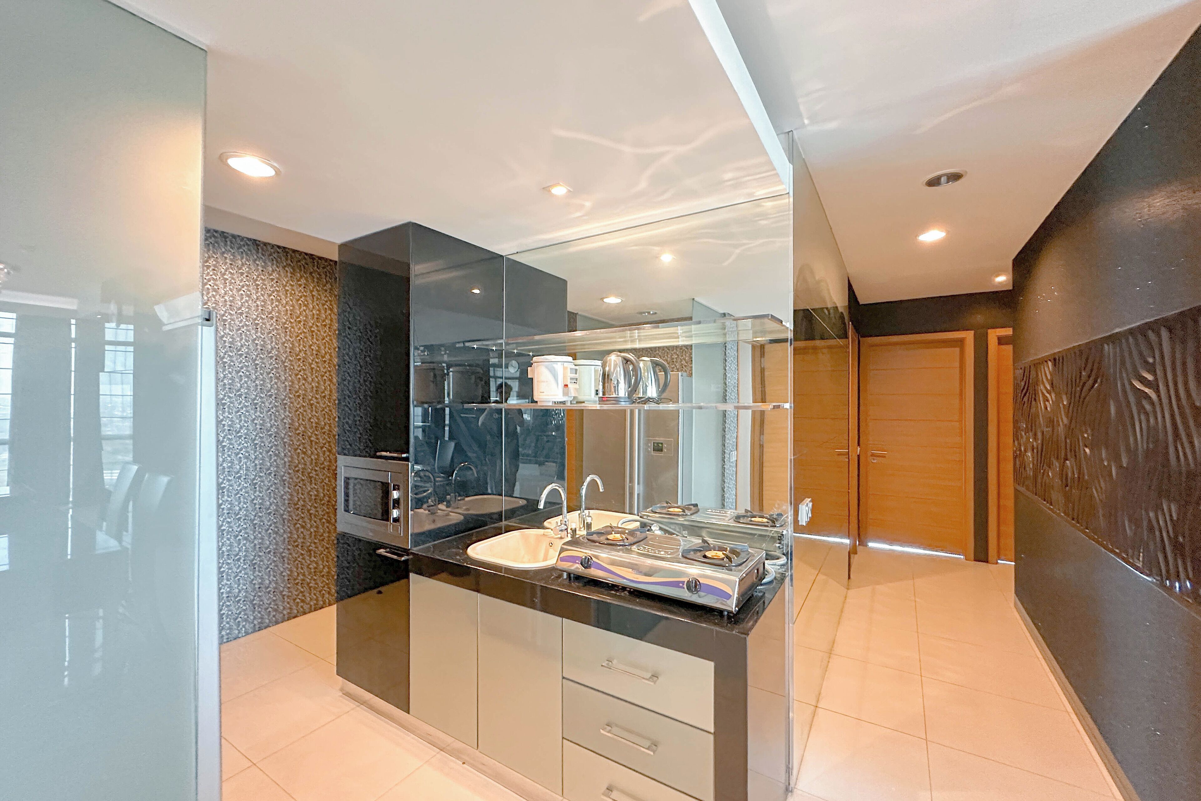 Apartemen Standar | Dapur pribadi