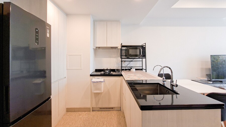 Minimalist 1Br Branz Bsd City Apartment Near Aeon Mall