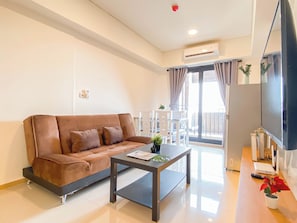Standard Apartment | Living area - Good Deal 2Br At Meikarta Apartment (Cikarang)