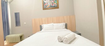 Good And Simple Look 1Br At Amartha View Apartment