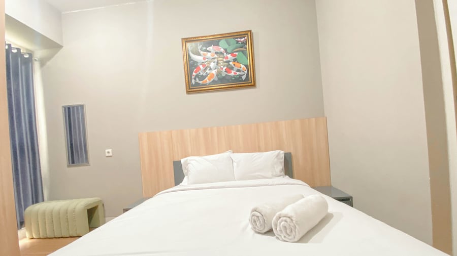 Good And Simple Look 1Br At Amartha View Apartment