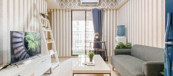 Monochrome 2Br Near Dian Harapan School At Apartment Meikarta