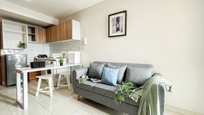 Apartamento standard | Área de estar
