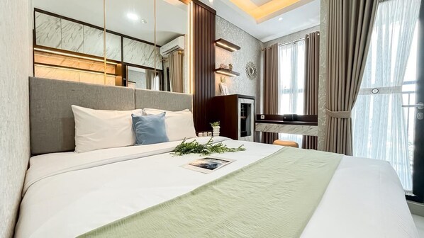 Standard Apartment - Earth Tone Studio Apartment At Transpark Bintaro (South Tangerang)