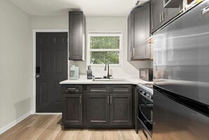 Microwave, oven, stovetop