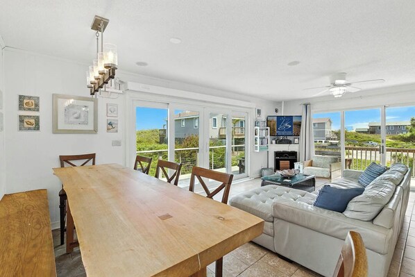 TV - A Pearl in the Oyster | 100 ft to the beach | Hot Tub and Dog Friendly (Nags Head)
