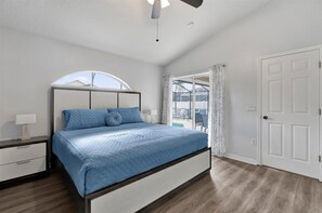 3 bedrooms, iron/ironing board, travel crib, WiFi