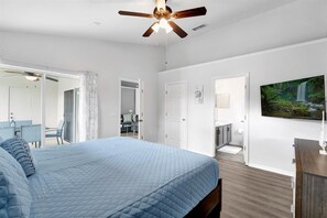 3 bedrooms, iron/ironing board, travel crib, WiFi