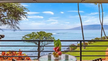 Classic-huoneisto, 1 makuuhuone, lanai, valtamerinäköala | Lanai