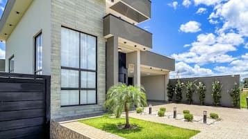 Fassade der Unterkunft