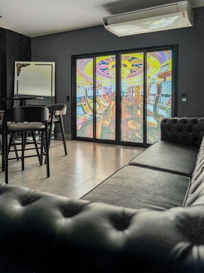 Casa de lujo, vistas al lago | Zona de estar