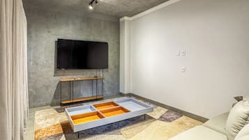 Maison Luxe, vue lac | Coin séjour