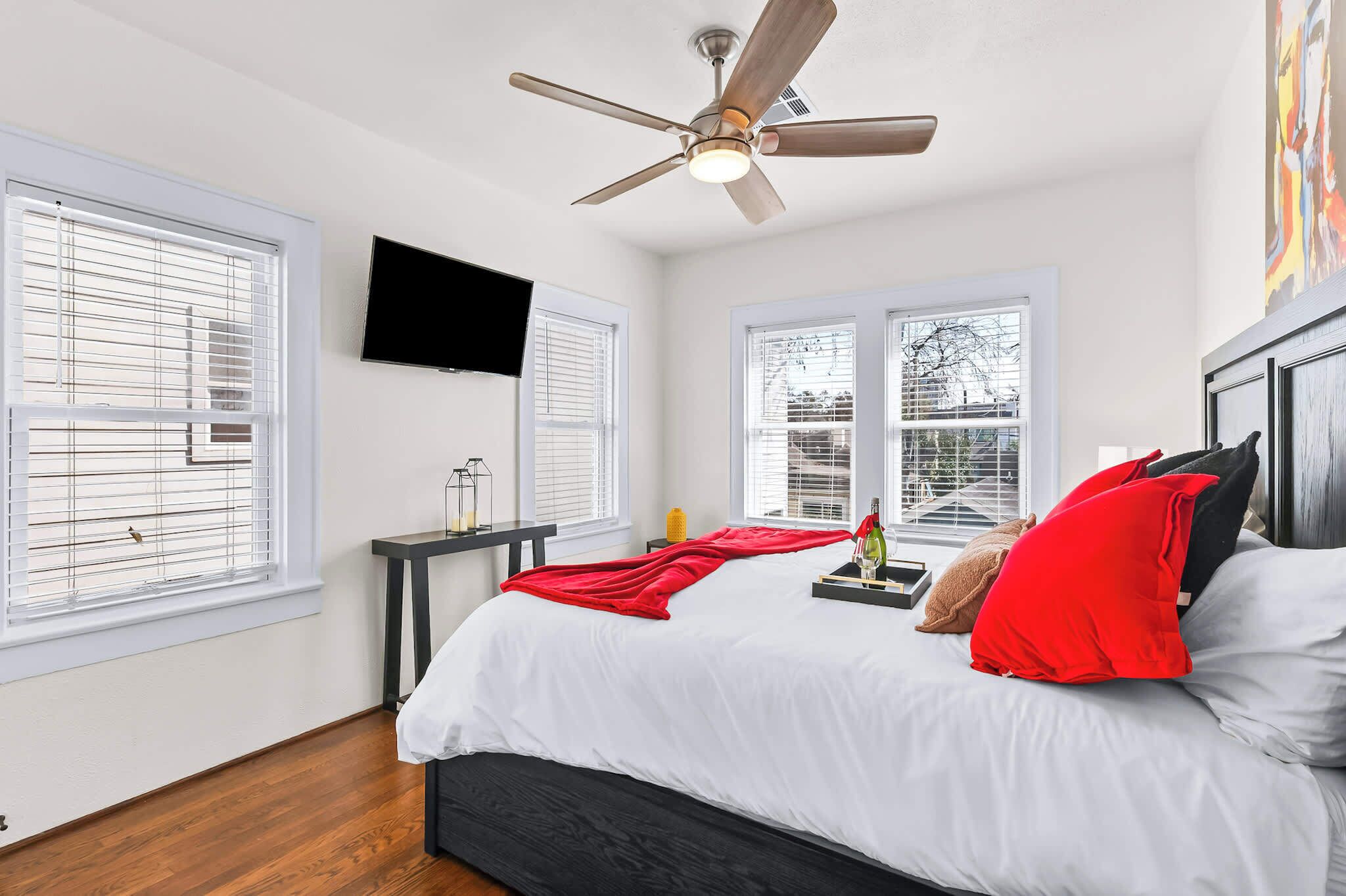 1 bedroom, iron/ironing board, travel cot, WiFi