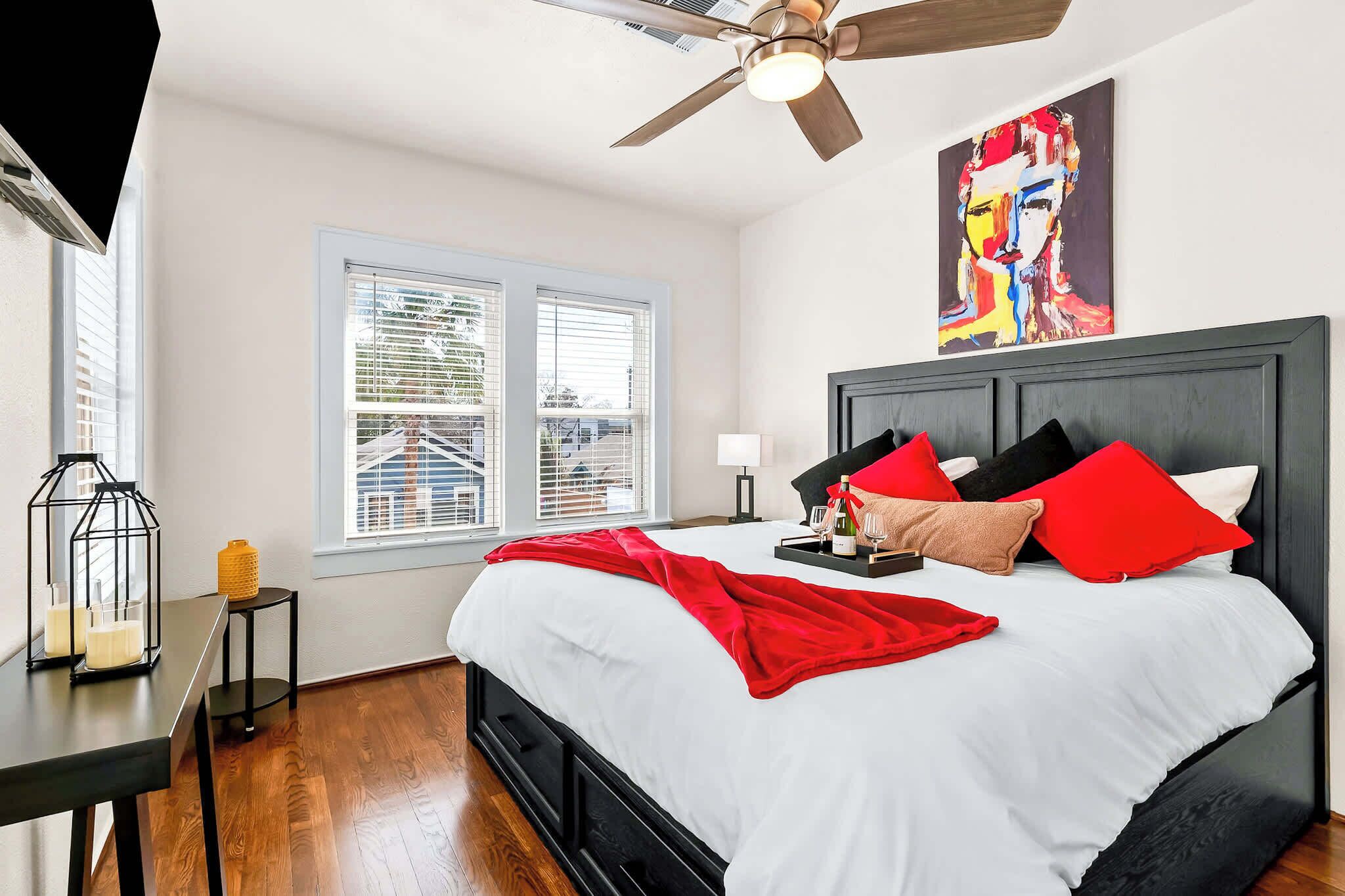 1 bedroom, iron/ironing board, travel cot, WiFi