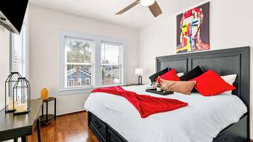 1 bedroom, iron/ironing board, travel cot, WiFi